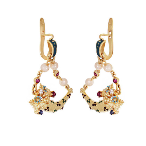 Cercei, Aur Galben, 18 k, 11.82 gr, Cod Produs: 783595 - 2