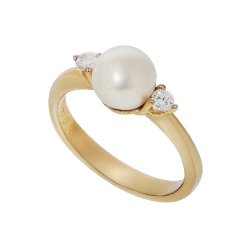 Inel De Logodna, Aur Galben, 18 k, 3.93 gr, cu Diamante, Cod Produs: 784146 - 2