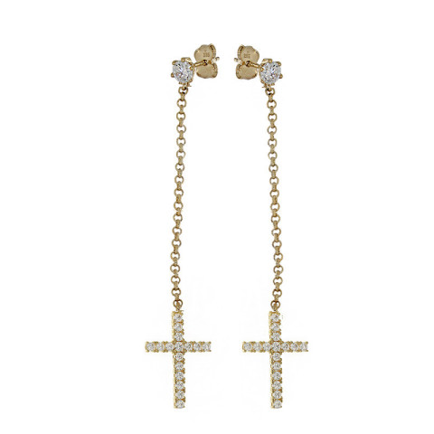 Cercei, Aur Galben, 14 k, 2.87 gr, Cod Produs: 786375 - 2