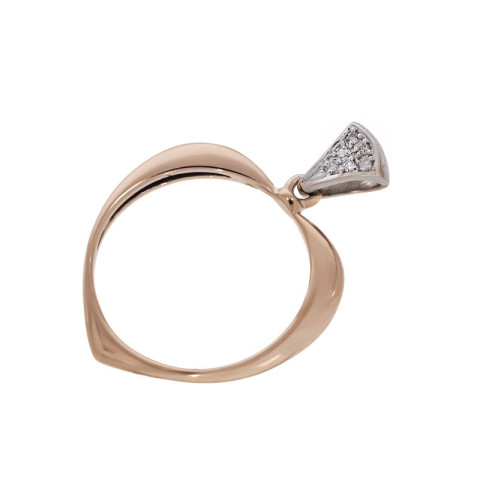 Pandantiv, Aur Mixt, 14 k, 1.87 gr, cu Diamante, Cod Produs: 786576 - 2