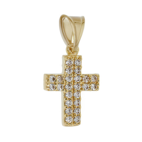 Pandantiv Cruce, Aur Galben, 14 k, 1.35 gr, Cod Produs: 787677 - 2