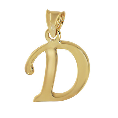 Pandantiv Initiala, Aur Galben, 14 k, 0.7 gr, Cod Produs: 787688 - 1