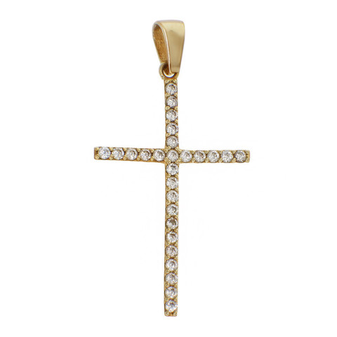 Pandantiv Cruce, Aur Galben, 14 k, 1.72 gr, Cod Produs: 789741 - 2