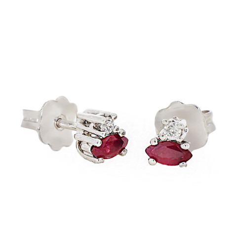 Cercei, Aur Alb, 14 k, 1.39 gr, Cod Produs: 790120 - 2