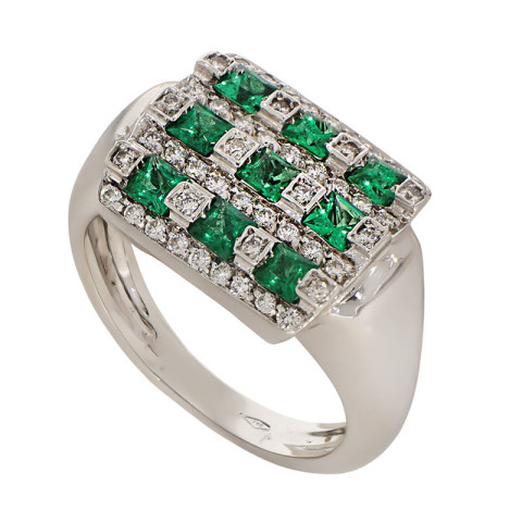 Inel, Aur Alb, 18 k, 7.95 gr, Cod Produs: 791441 - 2