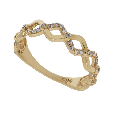 Inel, Aur Galben, 14 k, 1.86 gr, Cod Produs: 792981 - 1