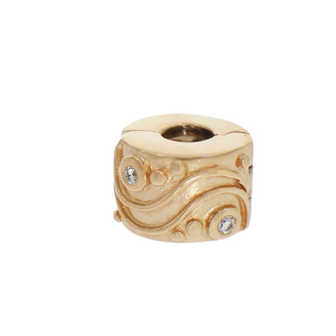 Pandantiv, Aur Galben, 14 k, 2.66 gr, cu Diamante, Cod Produs: 795412 - 2
