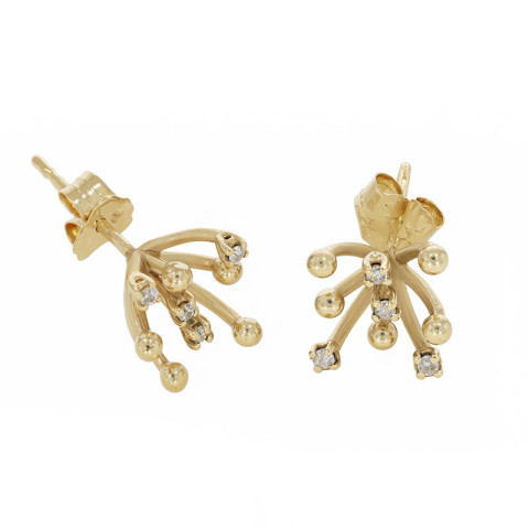 Cercei, Aur Galben, 14 k, 1.41 gr, Cod Produs: 795459 - 2