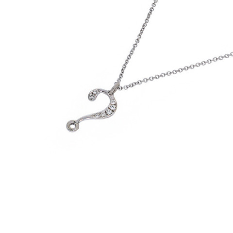 Colier, Aur Alb, 14 k, 0.84 gr, Cod Produs: 797187 - 2