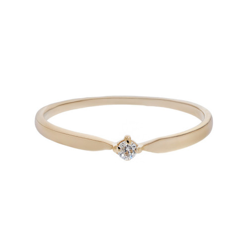 Inel De Logodna, Aur Galben, 14 k, 0.72 gr, Cod Produs: 799994 - 2