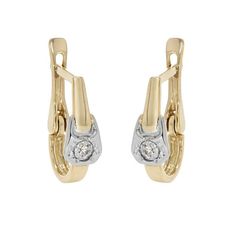 Cercei, Aur Mixt, 14 k, 2.15 gr, Cod Produs: 800104 - 2