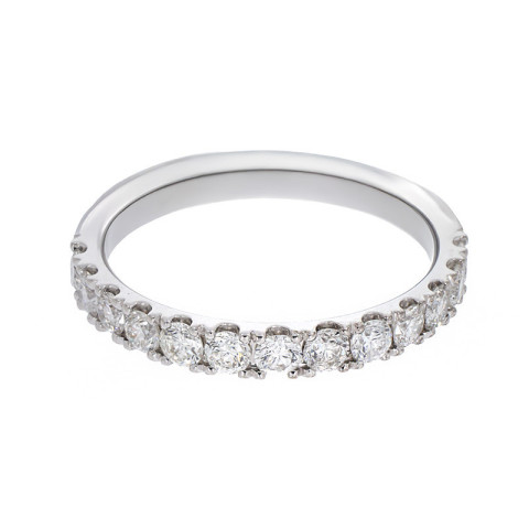 Inel, Aur Alb, 18 k, 3.62 gr, cu Diamante, Cod Produs: 803827 - 2