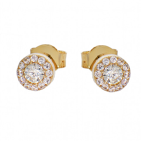 Cercei, Aur Galben, 14 k, 1.45 gr, Cod Produs: 804205 - 2