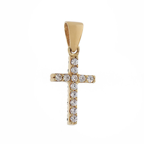 Pandantiv Cruce, Aur Galben, 14 k, 0.7 gr, Cod Produs: 808341 - 2