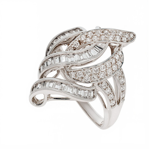 Inel, Aur Alb, 14 k, 7.37 gr, Cod Produs: 809560 - 2