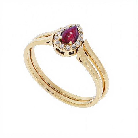 Inel De Logodna, Aur Galben, 14 k, 2.63 gr, Cod Produs: 810062 - 2