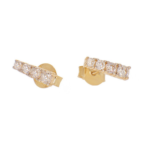 Cercei, Aur Galben, 14 k, 1.13 gr, Cod Produs: 815303 - 1