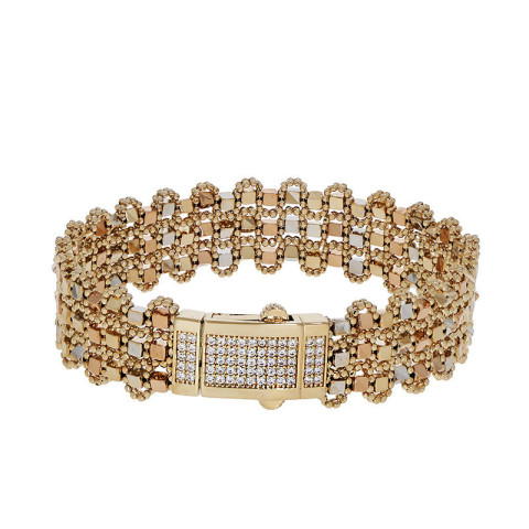 Bratara, Aur Mixt, 14 k, 26.35 gr, Cod Produs: 818078 - 2