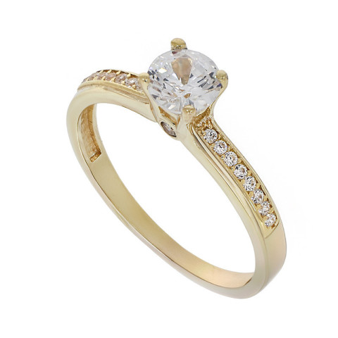 Inel De Logodna, Aur Galben, 14 k, 1.97 gr, Cod Produs: 818165 - 1