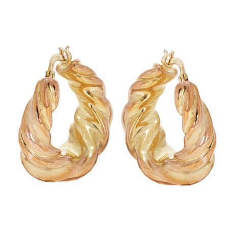 Cercei, Aur Roz, 14 k, 3.8 gr, Cod Produs: 821068 - 1