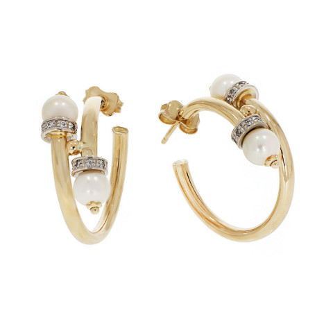 Cercei, Aur Galben, 18 k, 6.91 gr, Cod Produs: 821195 - 2