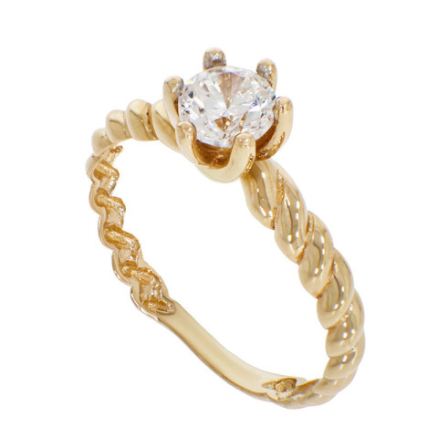 Inel De Logodna, Aur Galben, 14 k, 1.86 gr, Cod Produs: 821393 - 1