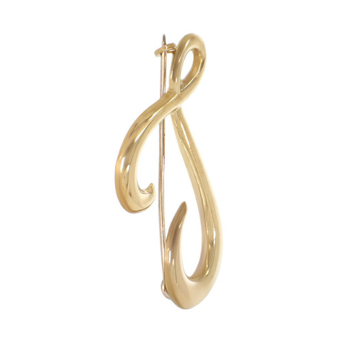 Brosa, Aur Galben, 18 k, 1.65 gr, Cod Produs: 823148 - 2