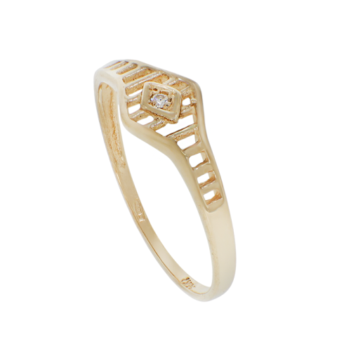 Inel, Aur Galben, 14 k, 1.05 gr, Cod Produs: 828246 - 2