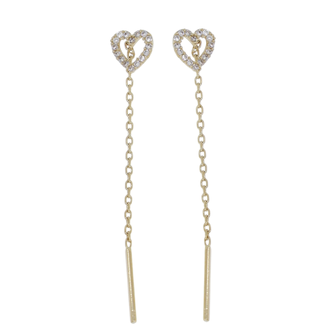 Cercei, Aur Galben, 14 k, 1.44 gr, Cod Produs: 833879 - 1