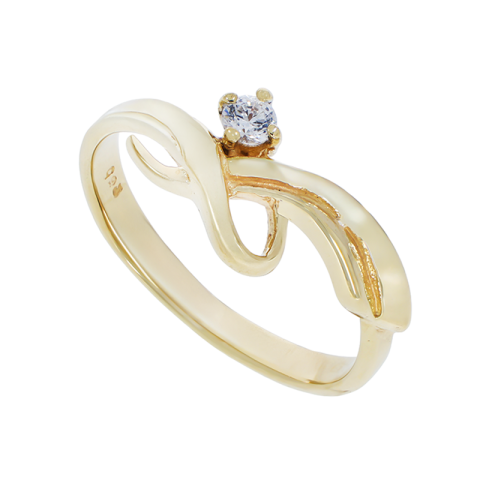 Inel De Logodna, Aur Galben, 14 k, 2.01 gr, Cod Produs: 834576 - 1