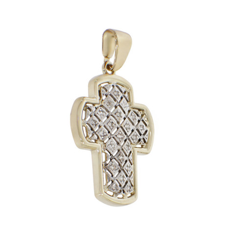 Pandantiv Cruce, Aur Galben, 14 k, 2.99 gr, Cod Produs: 835003 - 2