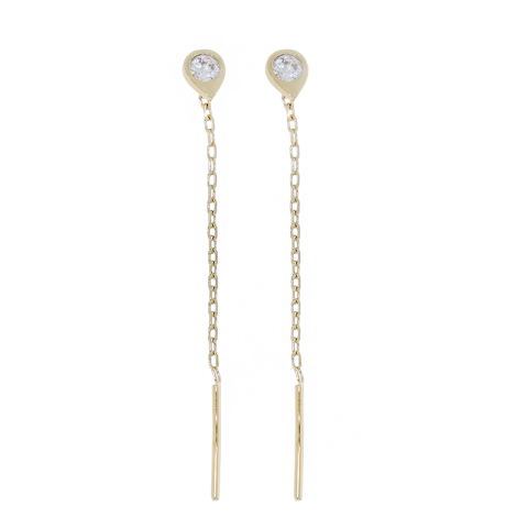 Cercei, Aur Galben, 14 k, 1.75 gr, Cod Produs: 836357 - 1