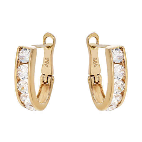Cercei, Aur Galben, 14 k, 2.68 gr, Cod Produs: 837254 - 1