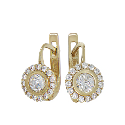 Cercei, Aur Galben, 14 k, 2.41 gr, Cod Produs: 837376 - 1