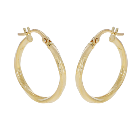 Cercei, Aur Galben, 18 k, 1 gr, Cod Produs: 837449 - 1