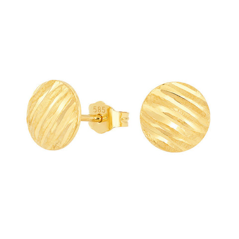 Cercei, Aur Galben, 14 k, 1.12 gr, Cod Produs: 838668 - 1