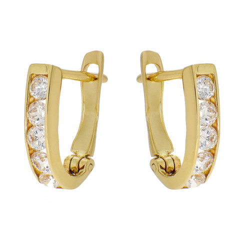 Cercei, Aur Galben, 14 k, 2.16 gr, Cod Produs: 839084 - 1