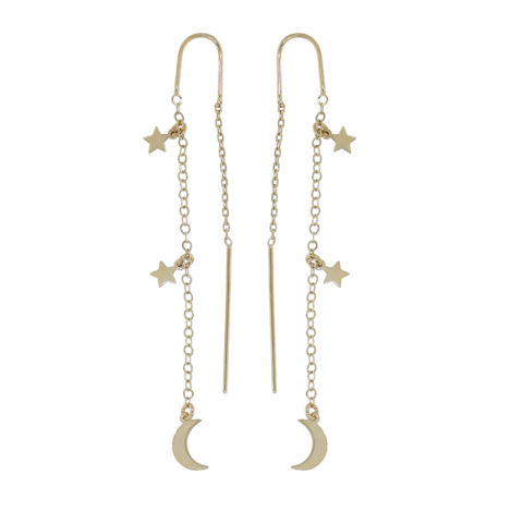 Cercei, Aur Galben, 14 k, 2.01 gr, Cod Produs: 841384 - 1