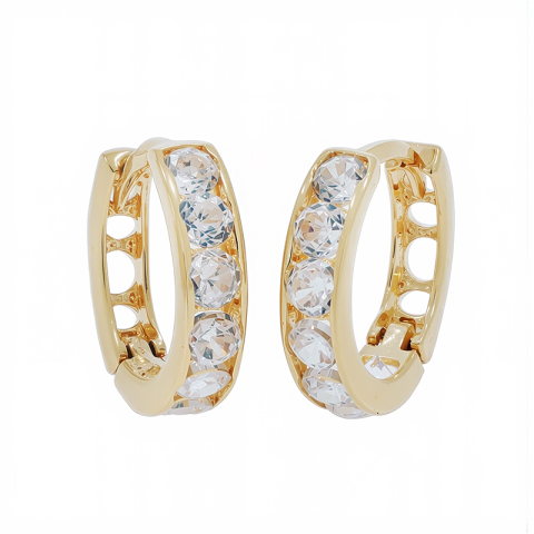 Cercei, Aur Galben, 14 k, 1.22 gr, Cod Produs: 842053 - 1