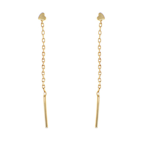 Cercei, Aur Galben, 14 k, 1.14 gr, Cod Produs: 842150 - 1