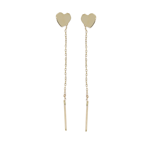 Cercei, Aur Galben, 14 k, 0.92 gr, Cod Produs: 842235 - 1