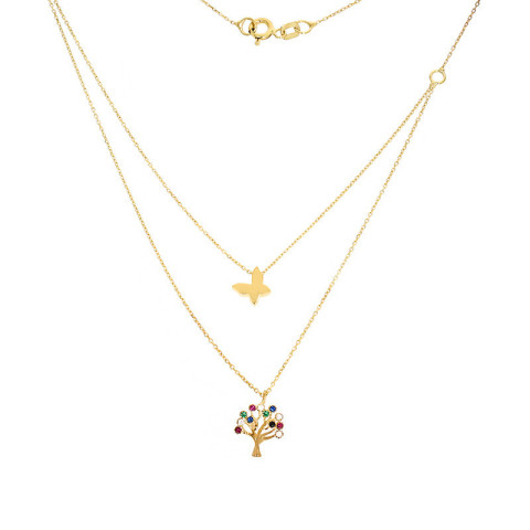 Colier, Aur Galben, 14 k, 2.19 gr, Cod Produs: 847855 - 1