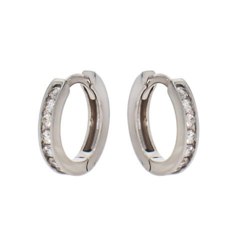 Cercei, Aur Alb, 14 k, 1.6 gr, Cod Produs: 849093 - 1