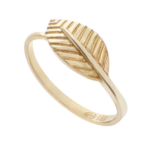 Inel, Aur Galben, 14 k, 1.75 gr, Cod Produs: 849563 - 1