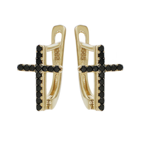 Cercei, Aur Galben, 14 k, 2.18 gr, Cod Produs: 849705 - 1