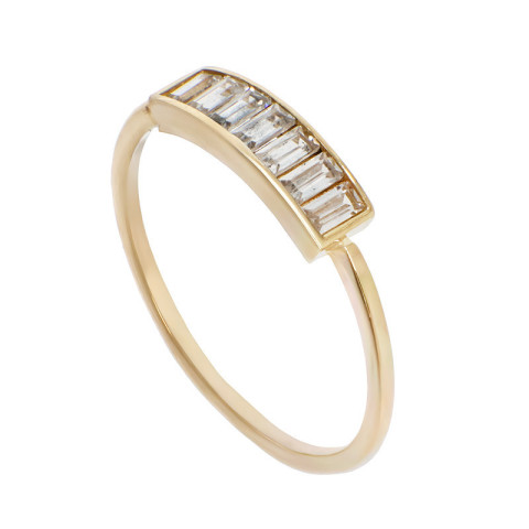 Inel, Aur Galben, 14 k, 1.39 gr, Cod Produs: 851442 - 1