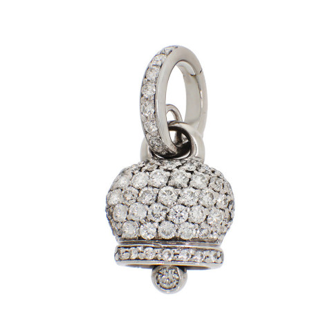 Pandantiv, Aur Alb, 18 k, 3.87 gr, cu Diamante, Cod Produs: 855669 - 2