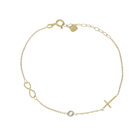 Bratara, Aur Galben, 14 k, 1.01 gr, Cod Produs: 857349 - 2
