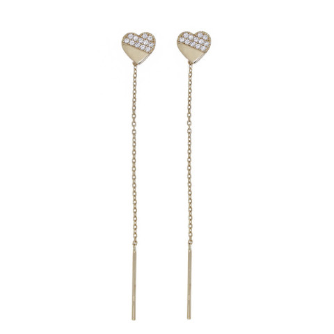 Cercei, Aur Galben, 14 k, 1.52 gr, Cod Produs: 857361 - 1
