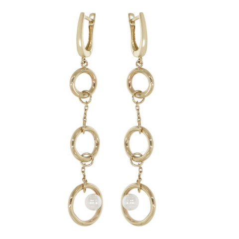Cercei, Aur Galben, 14 k, 4.21 gr, Cod Produs: 857935 - 1